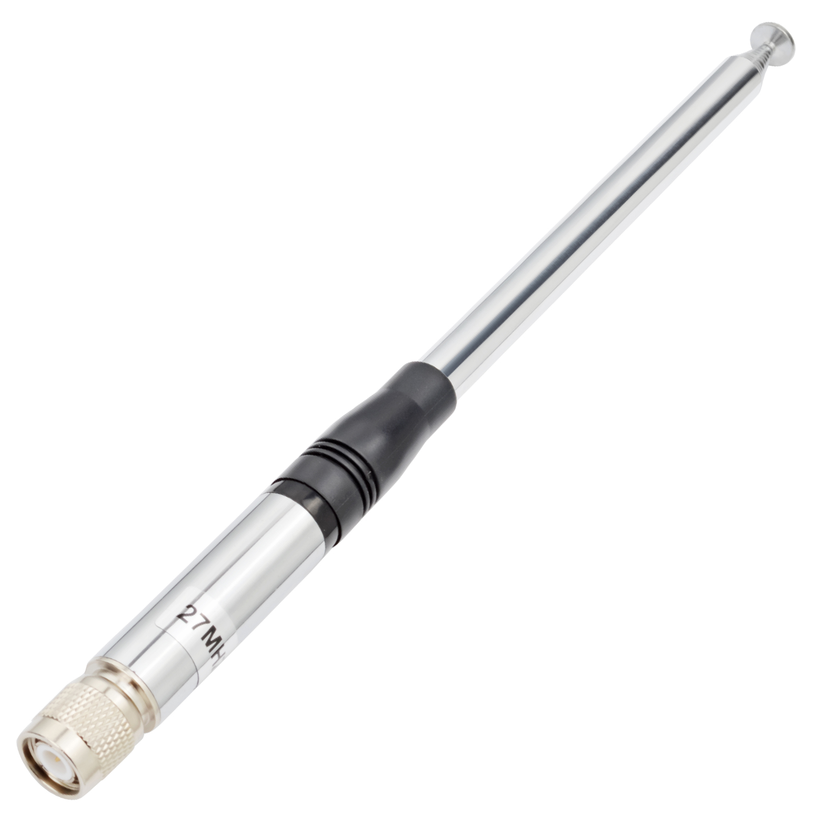 Fishing Rod Telescopic - Antena cb 27mhz tnc, aço inoxidável,