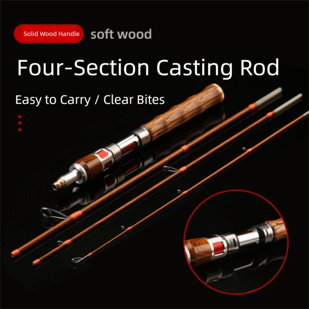 Vara de pesca giratória de 4 s - Fishing Rod Spinning avaliação e preço