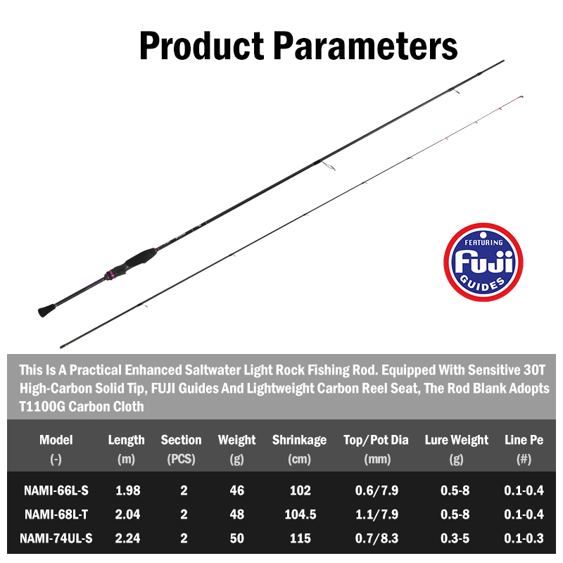 Varas de Pesca Ultralight Ajin - Fishing Rod Surf avaliação e preço